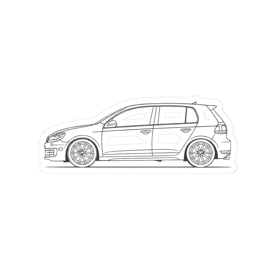 Volkswagen GTI Sticker