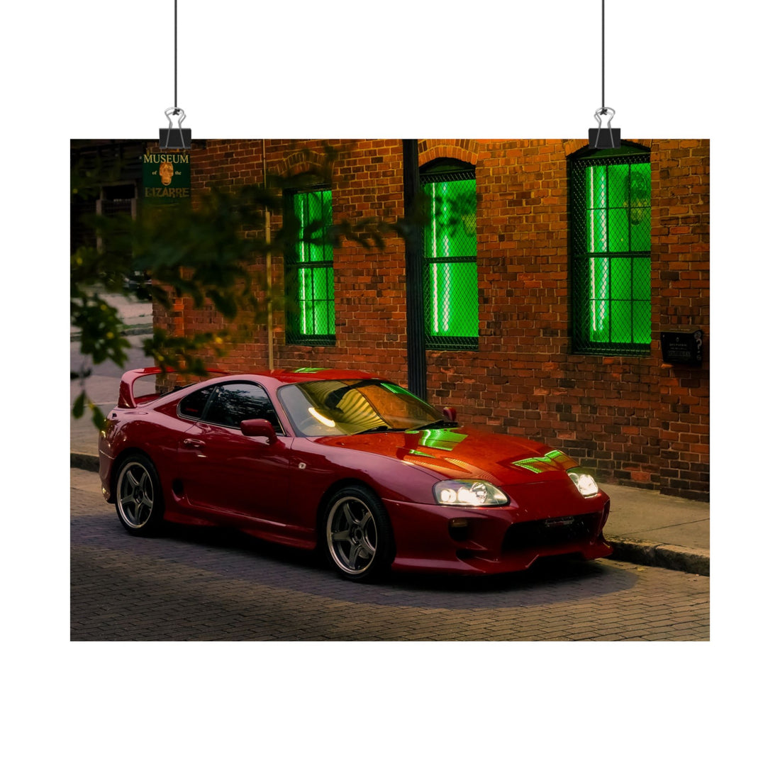 Red Supra Poster